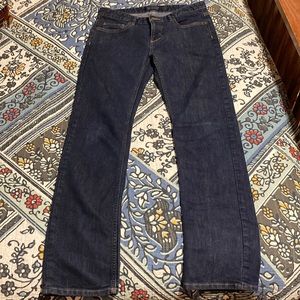 Patagonia Women's Iron Clad Organic Cotton Dark Wash Jeans Size 27